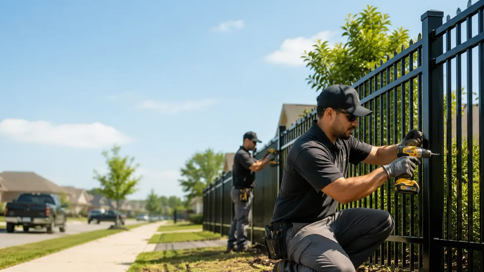 Metal Fence Installation in Deatsville, AL